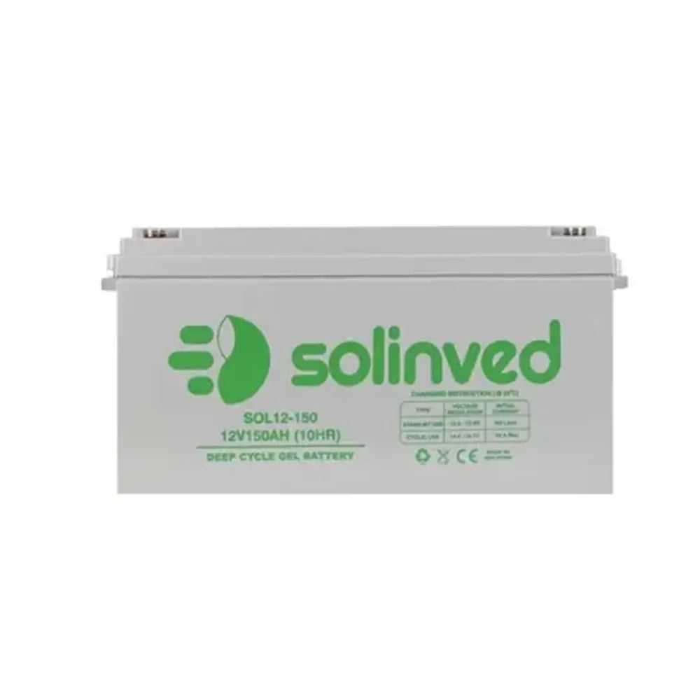 SOLINVED 12V 150AH GEL BATTERY