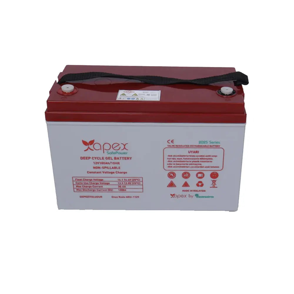 12V 150AH JEL AKÜ APEX