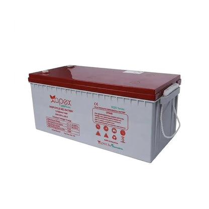 12V 200AH JEL AKÜ APEX